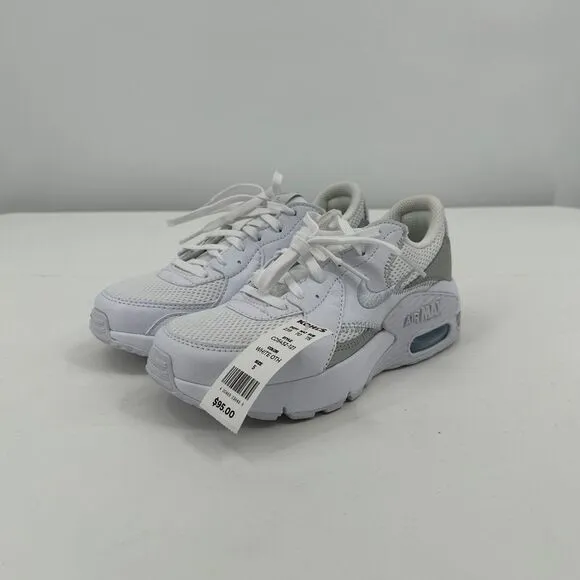 NWT Nike CD5432-121 White Grey Lace-Up Sneakers Size 8