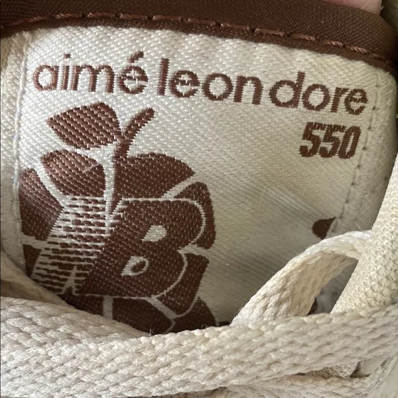 OG Men’s New Balance 550 Aime León Dore Brown Sneakers Classic Sz 8