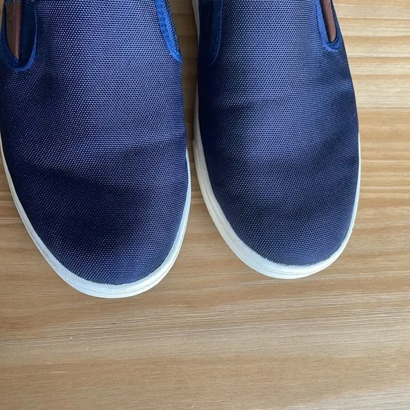 OluKai Kahu Navy Blue Slip On Shoes