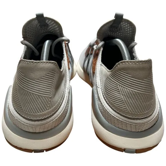 OLUKAI Mio Lī Men's Size 12 Athletic Shoes Mist Grey/Poi Lightweight Sneakers