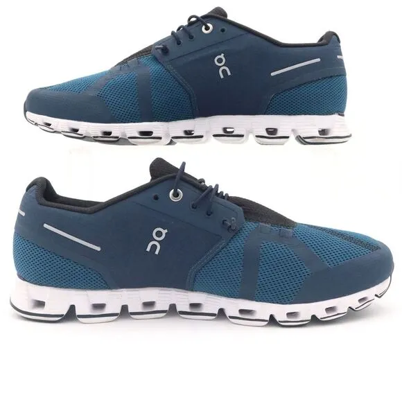 On Cloud 2.0 Mens Size 10 US Midnight Ocean Blue Athletic Running Shoes Sneakers