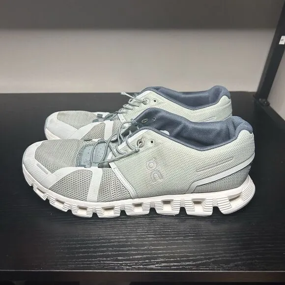 On Cloud 5 Womens Size 9 Green Running Shoes Sneakers