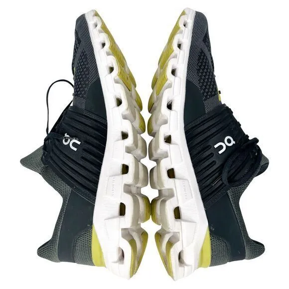 ON CLOUD Cloudswift Running Shoes Magnet‎ Black Citron Size 13