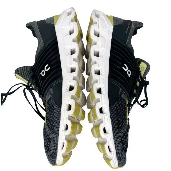 ON CLOUD Cloudswift Running Shoes Magnet‎ Black Citron Size 13