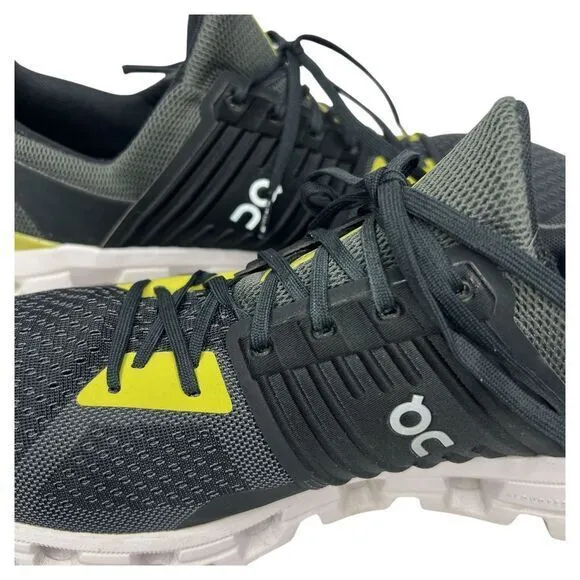 ON CLOUD Cloudswift Running Shoes Magnet‎ Black Citron Size 13