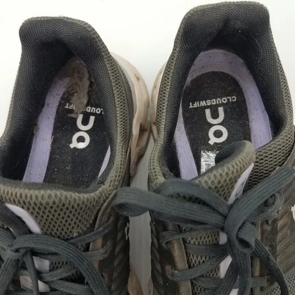 On Cloud Cloudswift Women's 8.5 Magnet/Lavender Running Shoes Sneakers 41.99226
