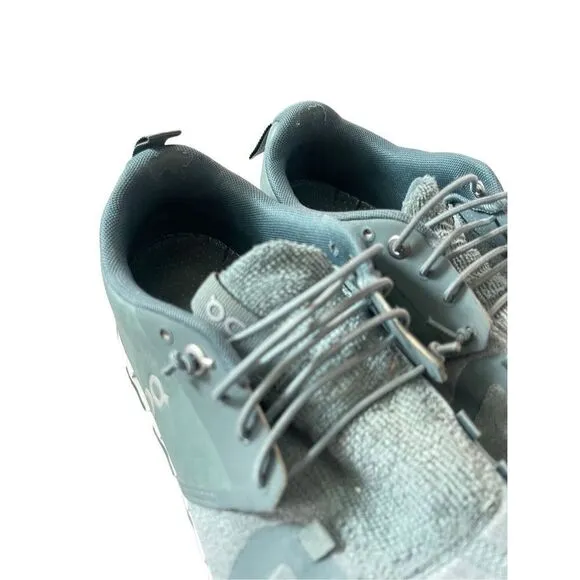 ON Cloud Mens Olive Green Terry Running Sneakers Shoes Size 10