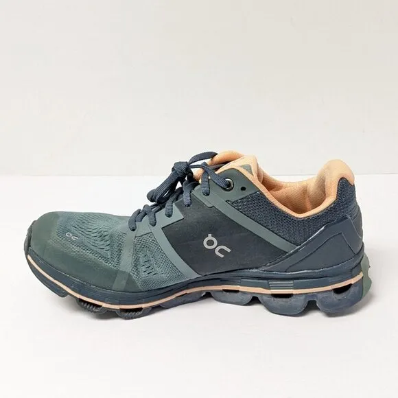 On Cloudace Running Shoes, Sea/Almond, Women's 7 M