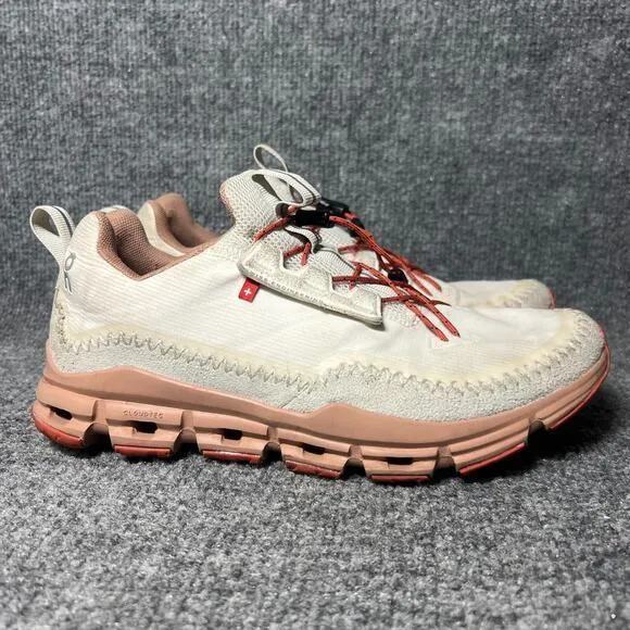 On Cloudaway 49.99131 Sneakers Women's US 8 Beige Toggle Lace Running Shoes
