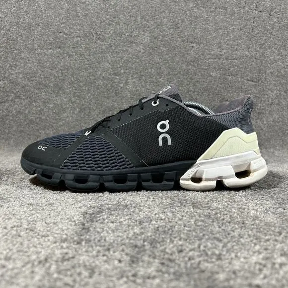 On Cloudflyer 4 Black White Athletic Running Shoes Men’s Sz 11.5 No Insoles