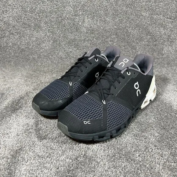 On Cloudflyer 4 Black White Athletic Running Shoes Men’s Sz 11.5 No Insoles