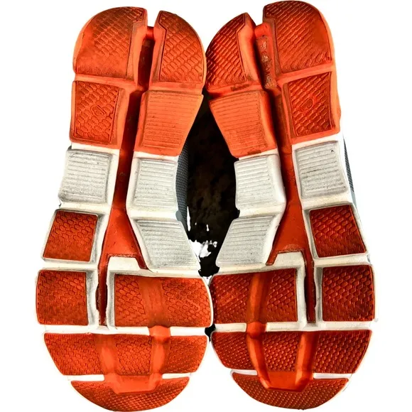 On CLOUDFLYER  Men's Running Shoes /Grey/ Orange/US 8.5