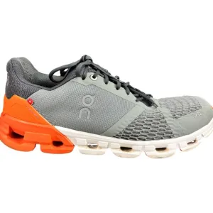 On CLOUDFLYER  Men's Running Shoes /Grey/ Orange/US 8.5