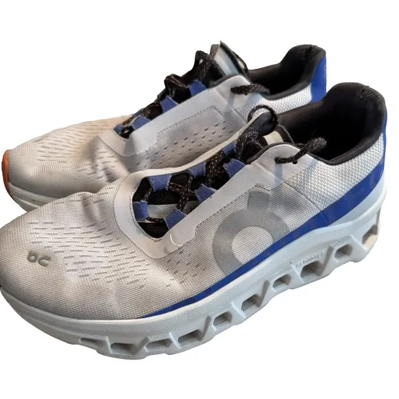 On CloudMonster Women's Size 8.5 White Maximum Cushioned Running Shoes