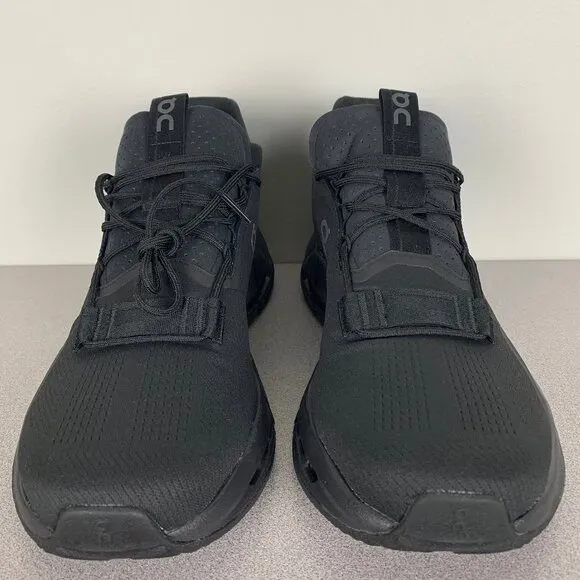 On Cloudnova Men's size 10.5 Black Running Shoes