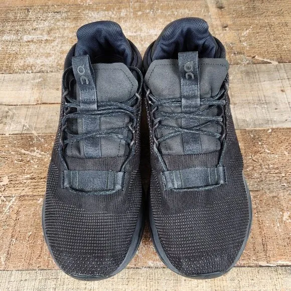 On Cloudnova Women's Size 10.5 Black Athletic Running Gym Trainers Sneaker Shoes