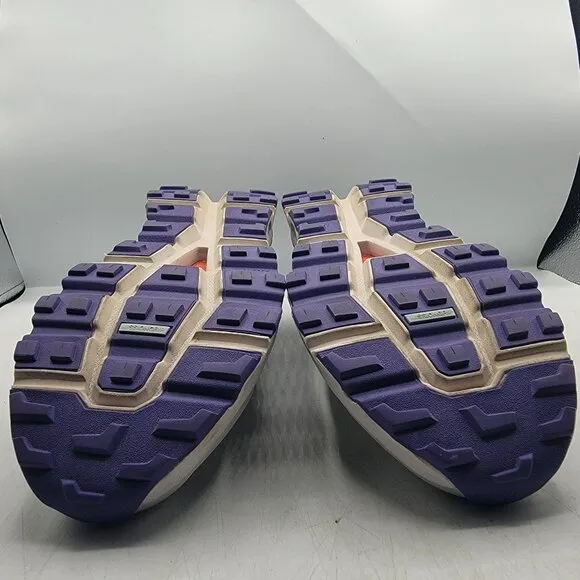 On Cloudvista Womens 9.5 White Purple Athletic Shoes Outdoors Running Walking