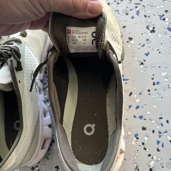 On Mens Cloudflow Running Shoes Size 11.5M Used Great Condition