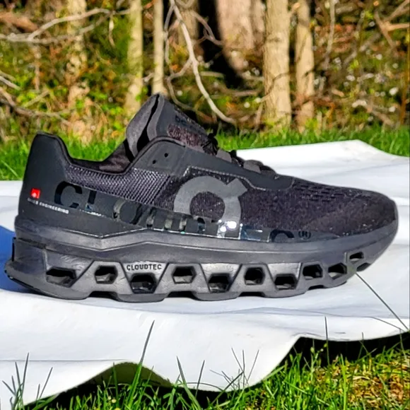 On Running CloudMonster Men's Black Running Shoes
