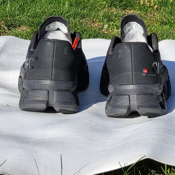 On Running CloudMonster Men's Black Running Shoes