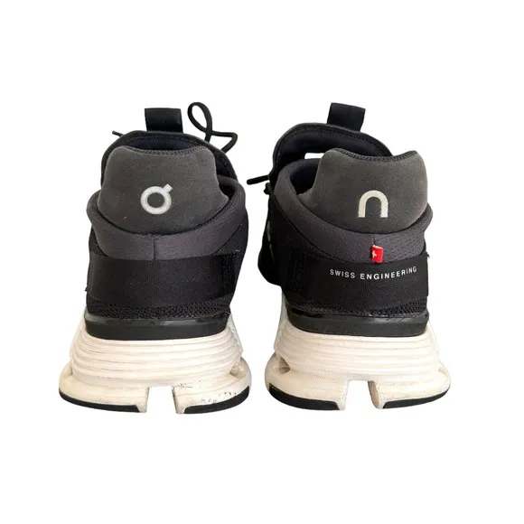 On Running Cloudnova Black Mesh Running Shoes Sneakers Men’s Size 10.5