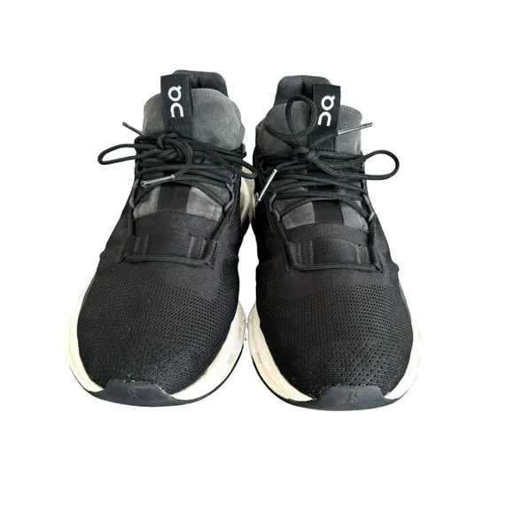 On Running Cloudnova Black Mesh Running Shoes Sneakers Men’s Size 10.5