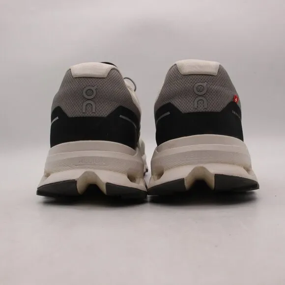 On Running CloudVista Men's US 12 Black White Athletic Running Shoes Sneaker