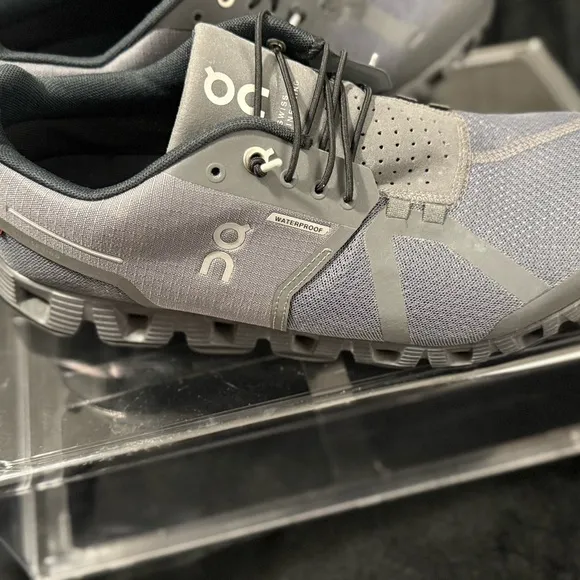 On Running Gray Athletic Shoes with Cushioned Midsole