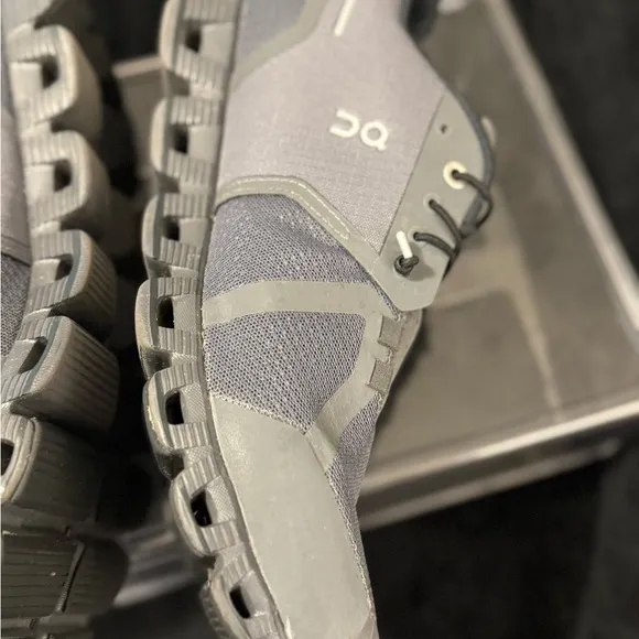 On Running Gray Athletic Shoes with Cushioned Midsole