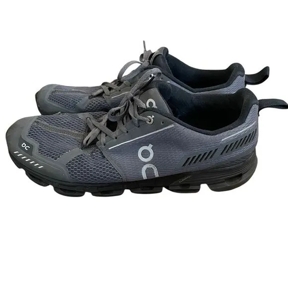 On Running Mens Cloudflyer Running Shoes 11M Black Gray Zero Gravity Foam Stable