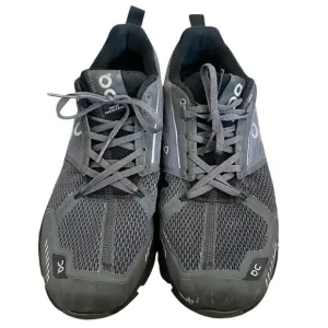 On Running Mens Cloudflyer Running Shoes 11M Black Gray Zero Gravity Foam Stable