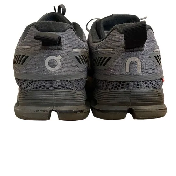 On Running Mens Cloudflyer Running Shoes 11M Black Gray Zero Gravity Foam Stable