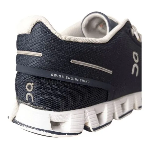 ON RUNNING Cloud 5 &quot;Navy/White&quot; Running Shoes Size 12.5
