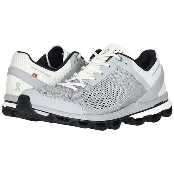 On Cloudsurfer 24-99768 Sneakers Women's 6.5 Glacier Black Running Shoes EEE3452