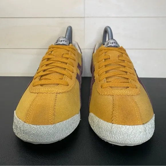 Onitsuka Tiger Corsair Mustard Brown Women's Size 6.5 Shoes Sneakers Asics
