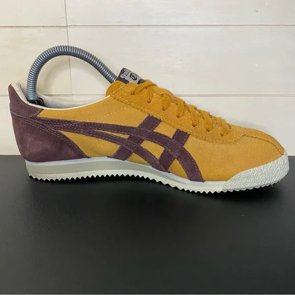 Onitsuka Tiger Corsair Mustard Brown Women's Size 6.5 Shoes Sneakers Asics