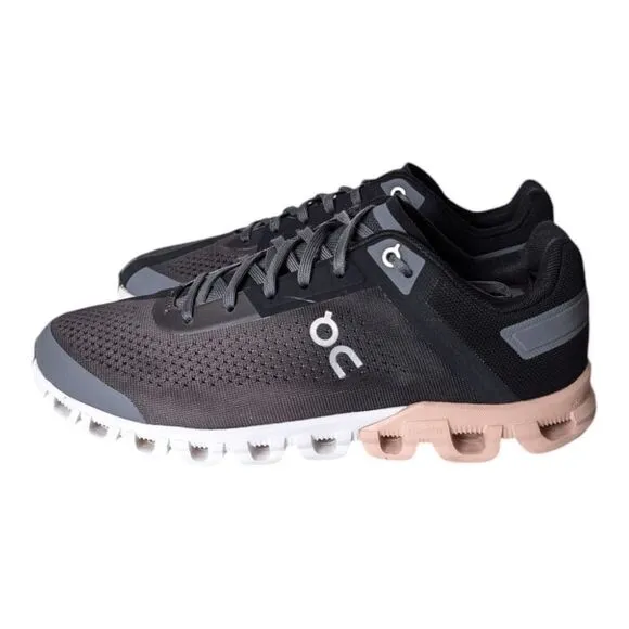 ON RUNNING Cloudflow &quot;Rock/Rose&quot; Running Shoes Size 8.5