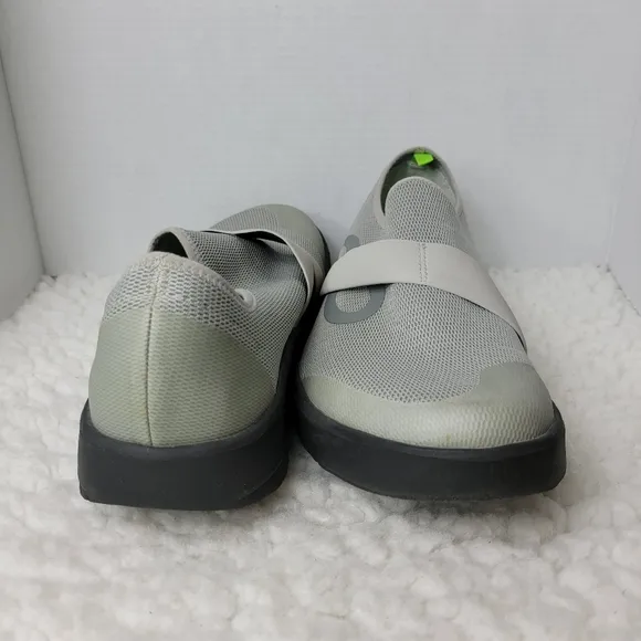 Oofos Oomf Low Mens Size 12 Gray Slip On Recover Shoes