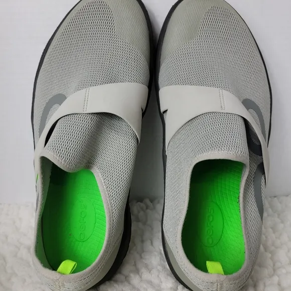 Oofos Oomf Low Mens Size 12 Gray Slip On Recover Shoes