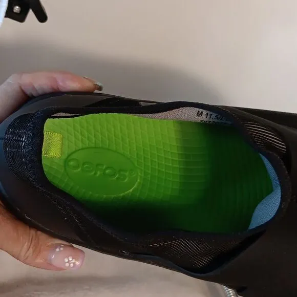 Oofos Oomg Fibre Men's Low Slip On Recovery Comfort Shoes