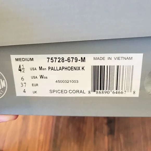 Palladium Pallapheonix Spiced Coral Sneaker