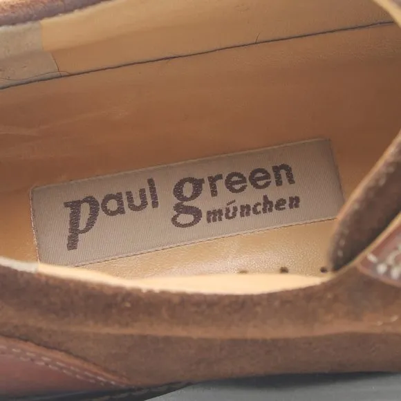 Paul Green Munchen Sneaker Brown Women US Size 5.5 UK 3 Velcro Walking Golf