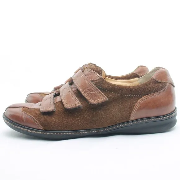 Paul Green Munchen Sneaker Brown Women US Size 5.5 UK 3 Velcro Walking Golf