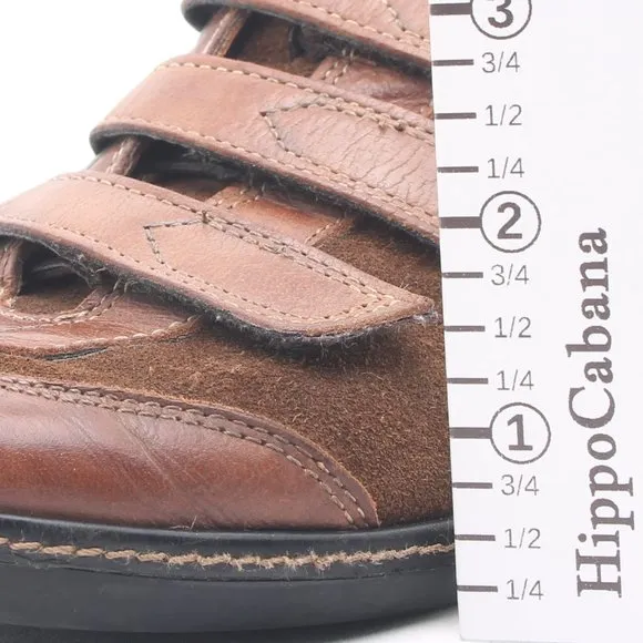 Paul Green Munchen Sneaker Brown Women US Size 5.5 UK 3 Velcro Walking Golf
