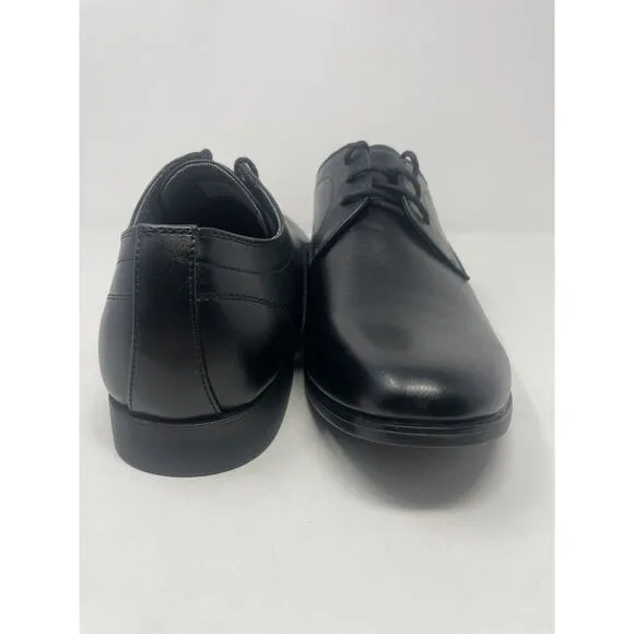 Perry Ellis Portfolio Jess Black Oxford Dress Shoes Ultra Foam Mens Size‎ 11.5