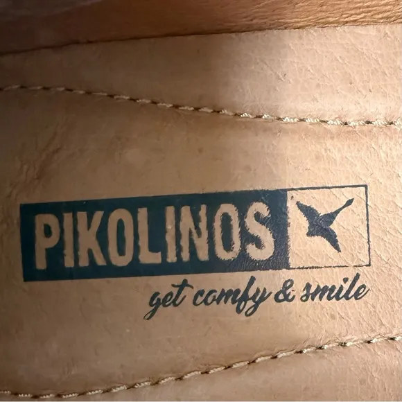 Pikolinos Puertollano Women's Leather Loafers Brandy Brown Size 6/36