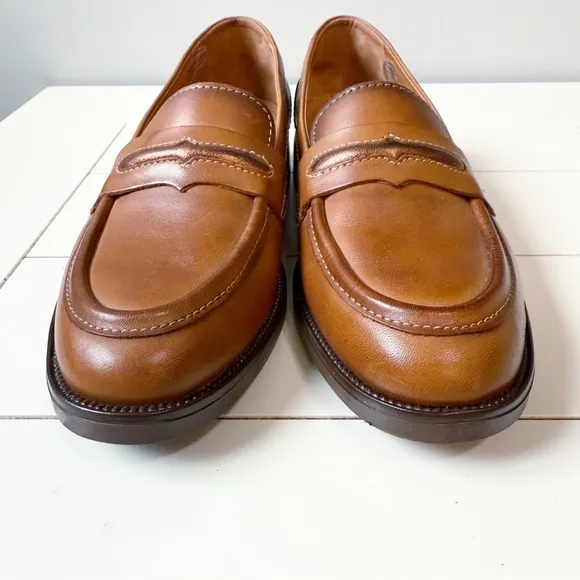 Pikolinos Puertollano Women's Leather Loafers Brandy Brown Size 6/36