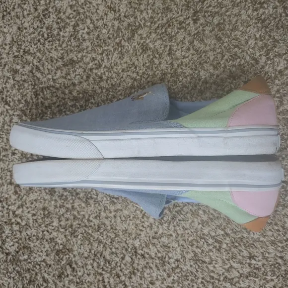 Polo Ralph Lauren Thompson IV Colorblock Slip-On Men's Loafers Size 12