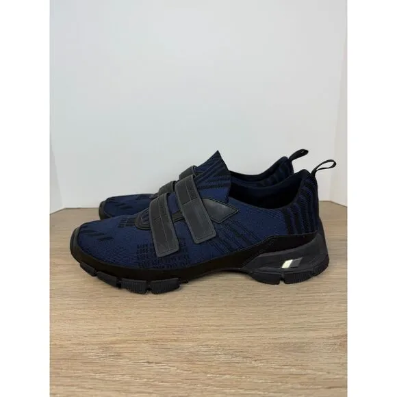 Prada Men's Size 6 Blue Cross Section Sneakers Shoes Low Top