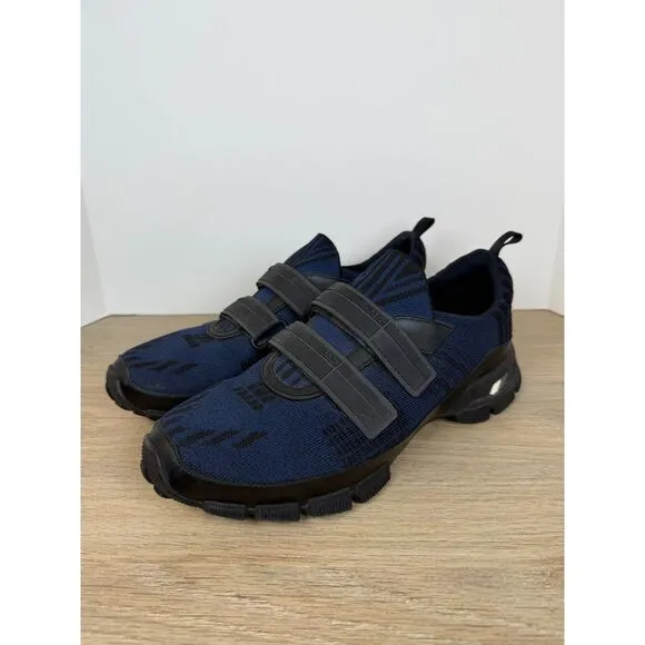 Prada Men's Size 6 Blue Cross Section Sneakers Shoes Low Top
